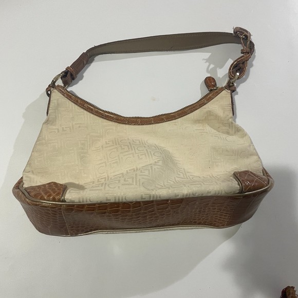 Liz Claiborne hobo vintage bag  15” wide  Leather straps - Picture 8 of 16